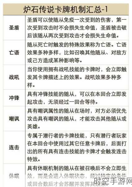 炉石传说，恒金巡游者全解析，属性效果大揭秘！