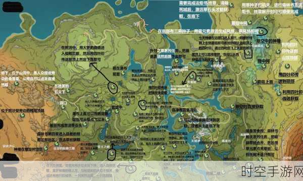 原神草神突破必备，高效采集材料全路线指南