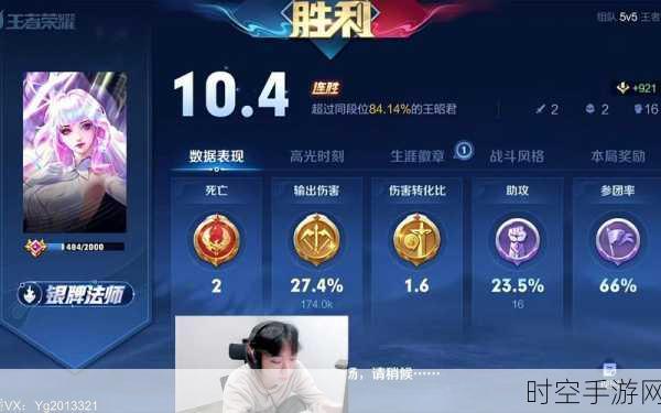 王者荣耀，孤影橘右京神勇出击，胜率 88%背后的二三秘密