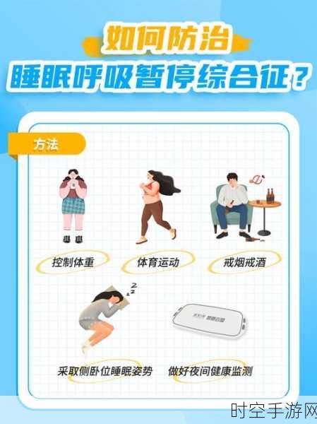 睡眠中的呼吸异常，反复停止与开始