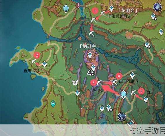 探秘原神镀金旅团，高效采集路线全攻略