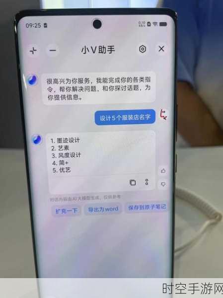 vivo创新突破，蓝心大模型对话机器人蓝心千询震撼登场，赋能手游新体验