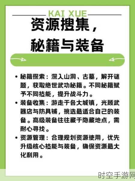 金庸群侠传2深度攻略，掌握资源管理，解锁高效升级秘籍