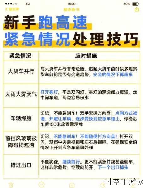 手游玩家警惕！秋冬季节高速路杀手频现，安全驾驶攻略大揭秘