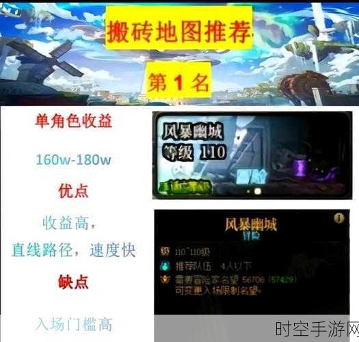 DNF魔戒搬砖攻略，揭秘高收益地图，助你日赚斗金！