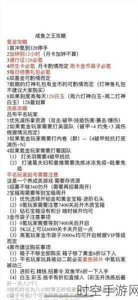 咸鱼之王7500关巅峰攻略，从新手村到王者之路的全方位解析