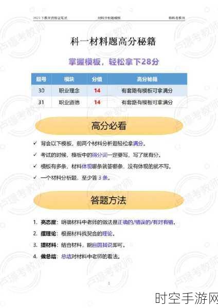 一起考教资背题模式的解锁秘籍
