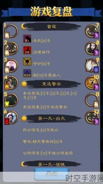天天狼人杀 9 人局创建秘籍，详细步骤与关键策略