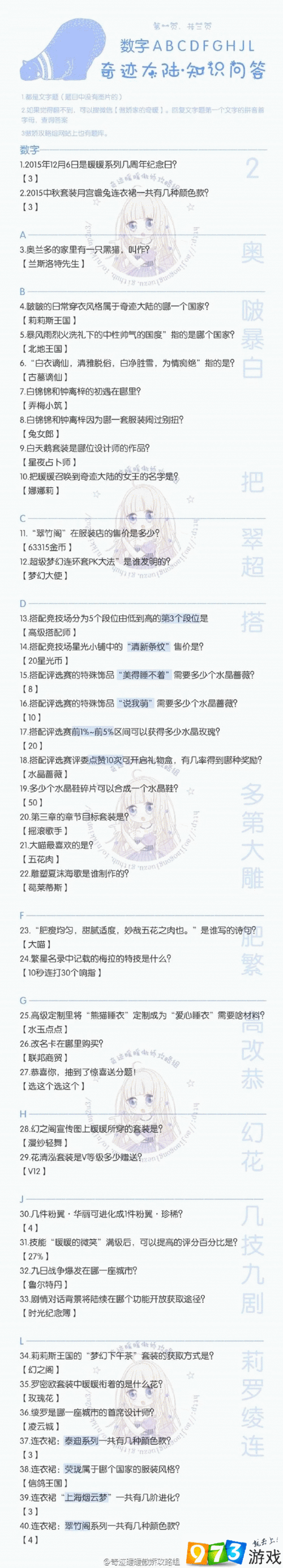 奇迹暖暖 17-9 少女级通关秘籍大揭秘