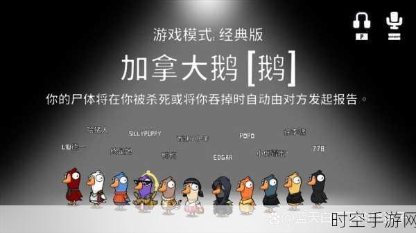 鹅鸭杀战术揭秘,加拿大鹅发言攻略与刀人技巧深度解析