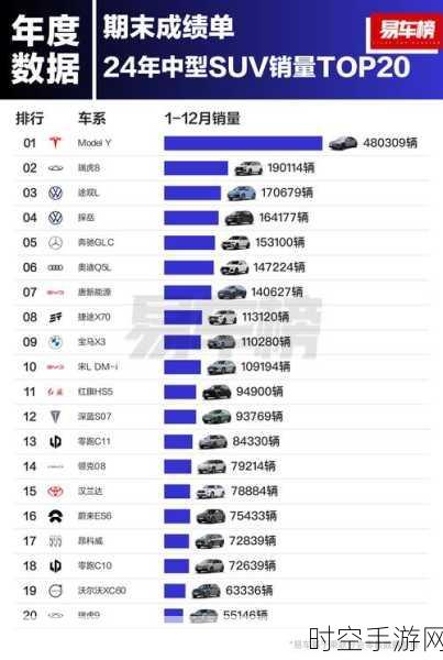 2024 新能源销量争霸,比亚迪称雄,小米汽车等新势力崛起惊人
